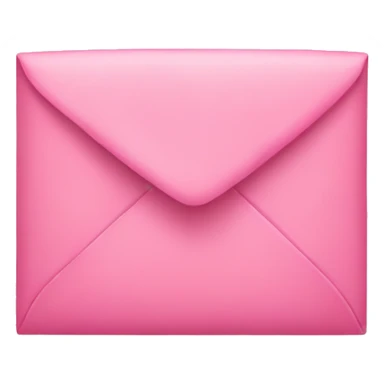 Pink love letter sticker