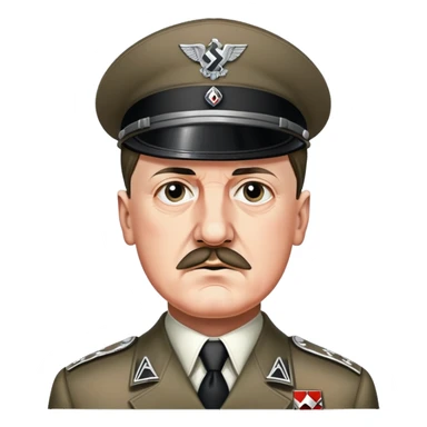 Adolf Hitler nazi sticker