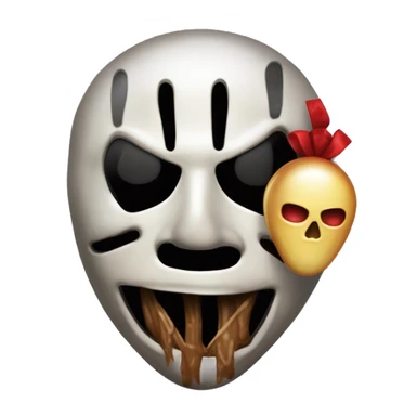 Una maschera di Ghostface, un palloncino rosso (IT), e un guanto con lame ispirato a Freddy Krueger. sticker