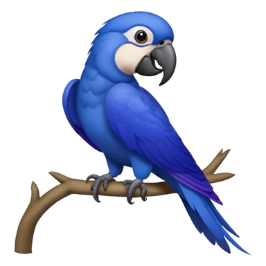 Hyacinth macaw sticker