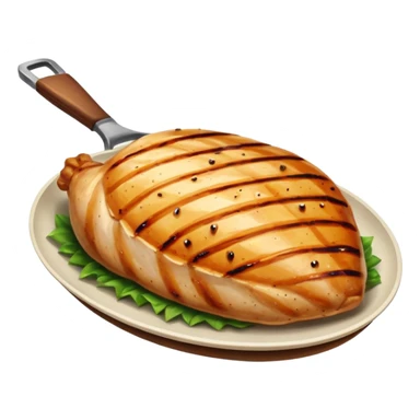 one Grilled Chicken breast sticker