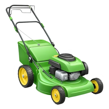 Lawn mower sticker