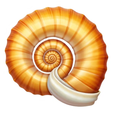Scientific artistic pic of a 🐚  sticker