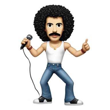 Freddie mercury sticker
