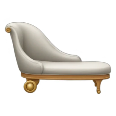 chaise sur roue qui tourne dans le vide sticker