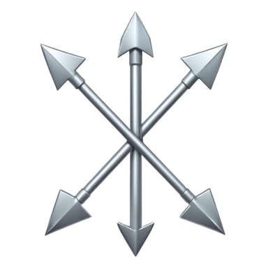 flechas apuntando hacia arriba sticker