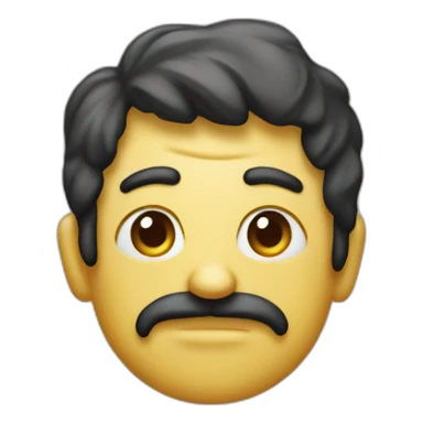 Emoyi del ladron sticker