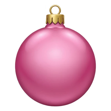 pink christmas ornament imperial style  sticker