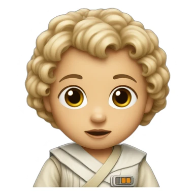 Baby star wars Joda sticker