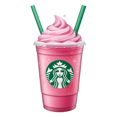 Starbucks pink drink sticker