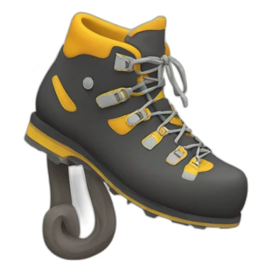 climbing-shoes sticker