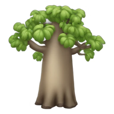 Baobab sticker