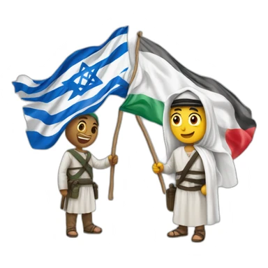 Israël vs Palestine sticker