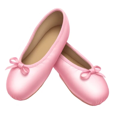 Pink ballet shoes sticker