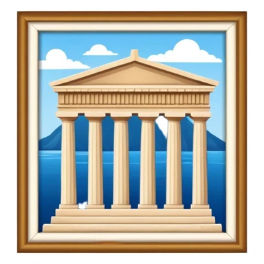 ancient Greece building sticker