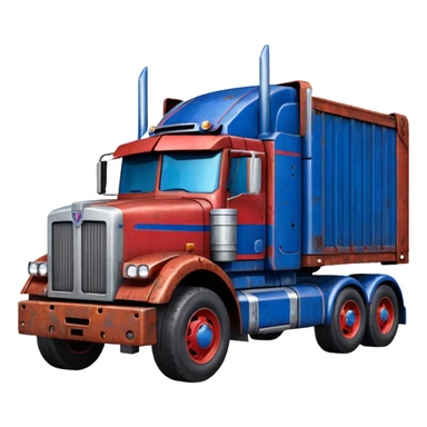 Optimus prime camion sticker