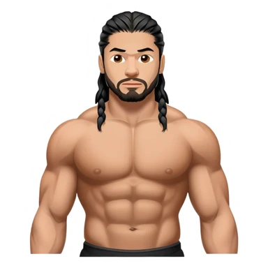 Roman Reigns WWE wrestler sticker