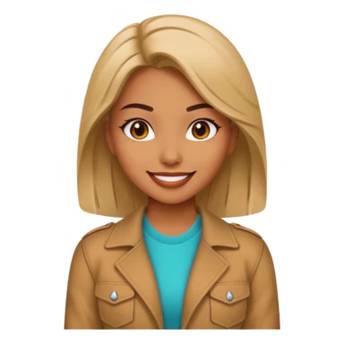 A baddie girl sticker