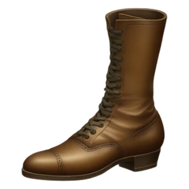 early 20th century male shoe sticker