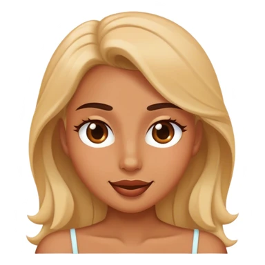 flirty face rizzing sticker