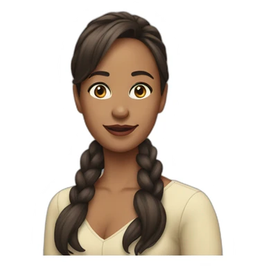 actriz April Pearson sticker