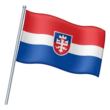 Flag emoji of the Slovak state 1939-1945 sticker