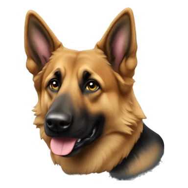 berger allemand noir sticker