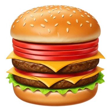 Fast Food Burgers sticker