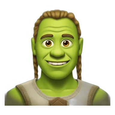 lietuvos prezidentas gitanas nauseda as a shrek sticker