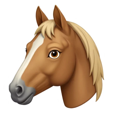 Horse smirk or something like uff reaction of horse bojack sticker