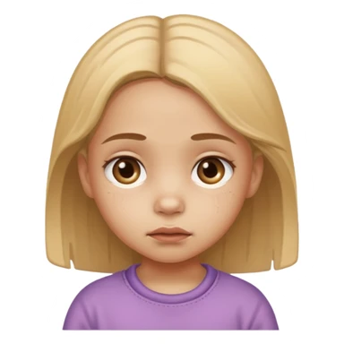 poor dirty begger little girl sticker