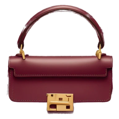 Hermès Mini Kelly bag in burgundy sticker