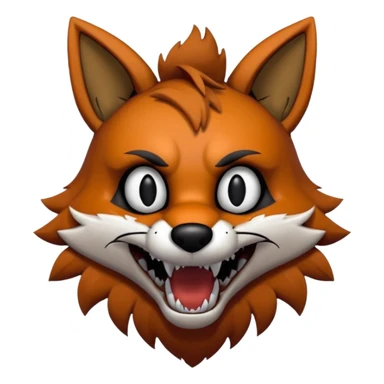 FNAF FOX'ta sticker