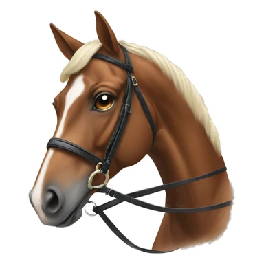 Dressage horse sticker
