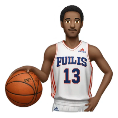 ballon de basket adidasparis basketball sticker