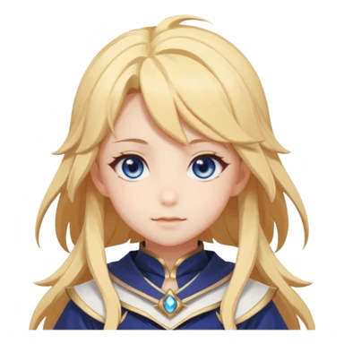 Cute Lumine from Genshin Impact in Photorealistic Hoyoverse Anime Style  sticker