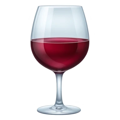 glass of wine  sticker