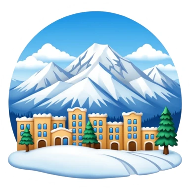 Haz la ciudad de Colorado nevando sticker