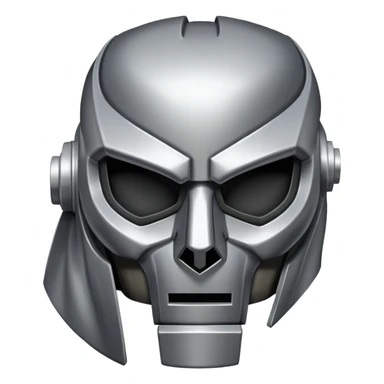 mf doom mask sticker