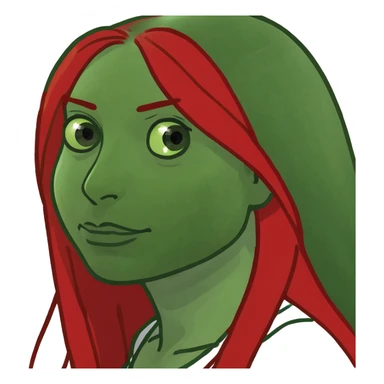 big-wings-rose-beautiful-fairy-red-long-hair- sticker