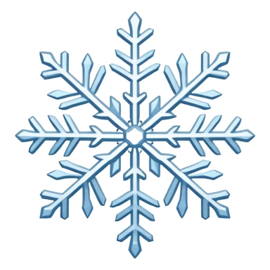 Snowflake Pattern sticker