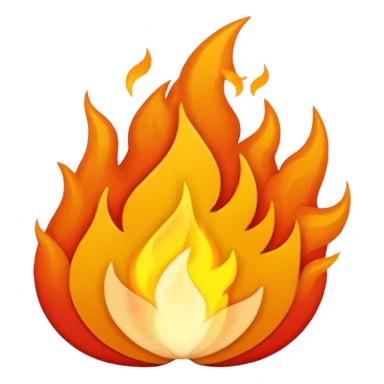 Asme un fuego pixeleado sticker