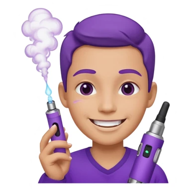 vape paars cute sticker