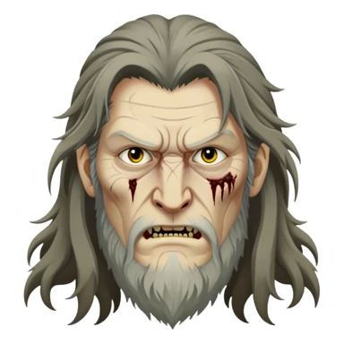 Fenrir Greyback in harry potter sticker