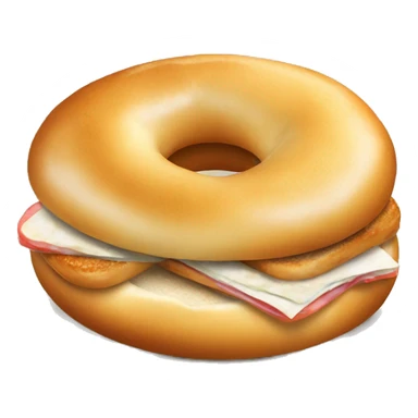 bagel sandwich sticker