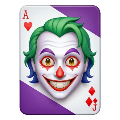joker's card sticker