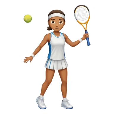 tennis player sticker
