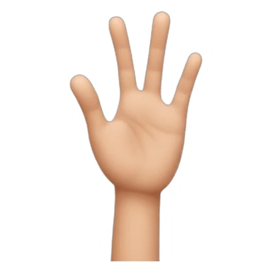 Cœur avec les mains sticker