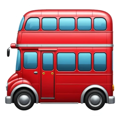 red bus sticker