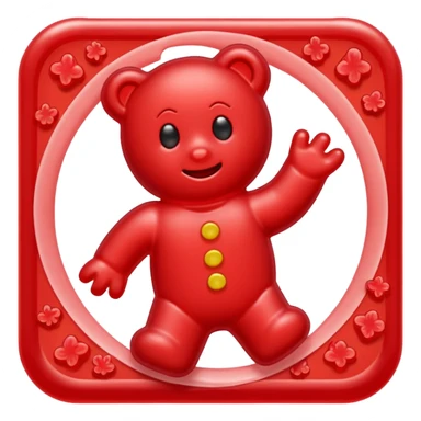 A sour patch kid sticker